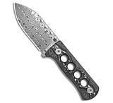 Image of QSP Knife QSP Canary Neck Knife Fixed Blade Aluminum Foil Carbon Fiber 2.5 Dam F2893D44
