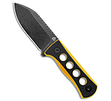 Image of QSP Knife QSP Canary Neck Knife Fixed Blade Black/Yellow G-10 2.5 BW FD79F466