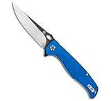 Image of QSP Knife QSP Gavial Liner Lock Flipper Knife Blue G-10 4 Two-Tone 5970BF2E