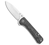 Image of QSP Knife QSP Hawk Liner Lock Knife Shredded Carbon Fiber 3.3 Satin QS131-F DF1CF8B2