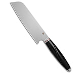 Image of QSP Knife QSP Mulan Series 7 Santoku Kitchen Knives Ebony Wood B3B2F7B1