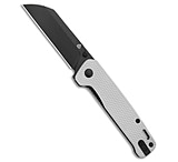Image of QSP Knife QSP Penguin Liner Lock Knife Blasted Diamond Aluminum 3 Black S90V 488314A7