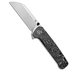 Image of QSP Knife QSP Penguin Plus Frame Lock Knife Aluminum Foil Carbon Fiber/Ti 3.38 Satin 428DFF98