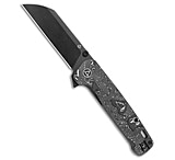 Image of QSP Knife QSP Penguin Plus Frame Lock Knife Aluminum Foil Carbon Fiber/Titanium 3.38 BW F5903E9C