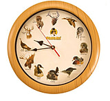 Image of Quaker Boy Sounds of the Wild Clock