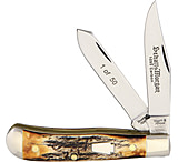 Image of Queen MIni Trapper Stag Folding Knife