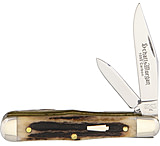 Image of Queen Swell Center Elk Stag Folding Knife
