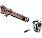 Image of Radian Weapons Glock 43X 9mm RAMJET Barrel w/ AFTERBURNER Compensator, 3.9in, 1-10 Twist, Bronze, R0860
