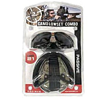 Image of Radians Camo Lowset Ear Muffs and Glasses Combo Set