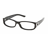 Image of Ralph Lauren RL 6025 Eyeglasses Styles: Brown Striped Green Frame w/Non-Rx 53 mm Lenses