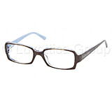Image of Ralph Lauren RL 6033 Eyeglasses Styles: Havana-Pink Transparent Frame w/Non-Rx 50 mm Lenses
