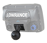 Image of Ram Mounts RAM-202U-LO11 Quick Release Adapter With 1.5in Diameter Ball Lowrance Elite 5 And Mark 5 Series
