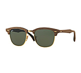 Image of Ray-Ban CLUBMASTER (M) RB3016M Single Vision Prescription Sunglasses