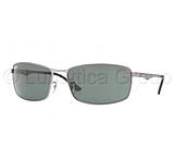 Image of Ray-Ban RB3498 Single Vision Prescription Sunglasses
