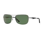 Image of Ray-Ban RB3515 Single Vision Prescription Sunglasses