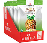 ReadyWise Simple Kitchen Organic Freeze-Dried Pineapples, 6 Pack, RWSK05-016