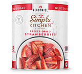 Image of ReadyWise Simple Kitchen Freeze-Dried Sliced Strawberries - 18 Serving Can