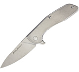Image of Real Steel E571 Framelock Stonewash Folding Knife