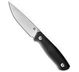 Image of Real Steel Knives Arbiter Premium Fixed Blade Knife Black G-10 5.25 Satin 58A7E907