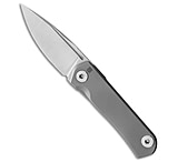 Image of Real Steel Phasma Frame Lock Knife Gray Titanium 3.25 Satin M390 FA8D6CFE