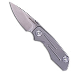 Image of Real Steel Delta 2600 Frame Lock Knife Gray Titanium 2.9 Satin RS7101 60BE931A