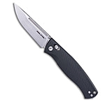 Image of Real Steel Pathfinder Crossbar Lock Knife Black G-10 3.75 Stonewash RS7851BS B6B13F76