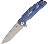 Image of Reate Knives Epoch Framelock Blue Folding Knife