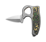 Image of Reate Knives Reate EXO-D Button Lock Knife BB Ti + Toxic Storm FatCarbon 2.7 Belt Satin 693C82B7