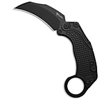 Image of Reate Knives Reate EXO-K Gravity Karambit Button Lock Knife Black Aluminum 3.1 Black PVD FD1BDBCA