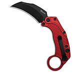 Image of Reate Knives Reate EXO-K Gravity Karambit Button Lock Knife Red Aluminum 3.1 Black *DISC* 6FCF7A8D
