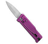 Image of Reate Knives Reate EXO Mini Dagger Gravity Knife Purple Frag Aluminum 2.6 Satin Elmax 8B641489