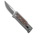 Image of Reate Knives Reate EXO Mini Drop Point Gravity Knife Titanium/Burlap Micarta 2.6 BB/SW A26D8B3B