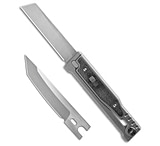 Image of Reate Knives Reate OG EXO Coping Gravity Knife Titanium/Black Micarta 3.75 Satin 1B371EFF