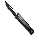 Image of Reate Knives Reate OG EXO OTF Gravity Knife Black Ti/Blue Ti Inlay 3.75 Two-Tone 5D3D0CCB