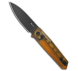 Image of Reate Knives Reate PL-6 Pivot Lock Knife Ultem 3.5 Black PVD Nitro-V B7D8B380