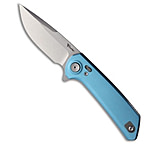 Image of Reate Knives Reate PL-XF Pivot Lock Knife Blue Aluminum 3.4 Satin/Stonewash 36FD667F