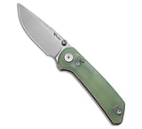 Image of Reate Knives Reate PL-XT Pivot Lock Knife Jade G-10 3 Stonewash Nitro-V 0ED0A2CF