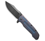 Image of Reate Knives 9D-V2 Frame Lock Knife Blue/Bronze Titanium 3.5 Black DLC 2BE01B5D