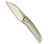 Image of Reate Knives VK Anub Frame Lock Knife Bead Blast Titanium 3.25 Satin BEA547F9