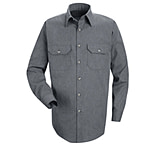 Image of Red Kap SH10 Heathered Poplin Uniform Shirt