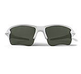 Image of Reks White Sling-Blade Sunglasses