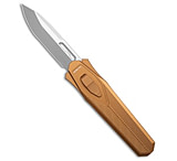 Image of REMETTE RT-Swordfish OTF Gravity Knife Tan Aluminum 3 Sand Blasted DAAB0CC7