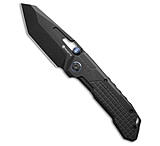 Image of REMETTE RT-Cool Leopard Button Frame Lock Knife Black Titanium 3.5 Black SW 847144E1