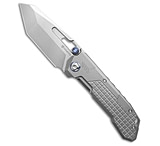 Image of REMETTE RT-Cool Leopard Button Frame Lock Knife Titanium 3.5 Pearlescent 363CC2FB