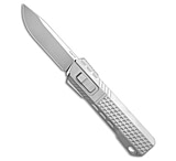 Image of REMETTE RT-Leopard OTF Gravity Knife Titanium Blk/Gray CF 2.8 Satin 7BB8939A