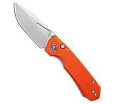 Image of REMETTE RT-Rhino Button + Liner Lock Knife Orange G-10 3.1 Sandblast 8DCDBDE4