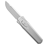 Image of REMETTE RT-Swordfish Clip Point OTF Gravity Knife Aluminum + CF 3 Sandblast ABEC2D0C