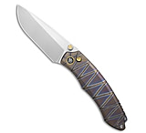 Image of REMETTE Wild Species Button Frame Lock Knife Flamed Ti 3.6 Fine Hand Grinding E3BA5EA5