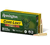 Image of Remington Core-Lokt .270 Winchester 130 grain Copper Hollow Point (CHP) Brass Cased Rifle Ammunition