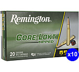 Remington .270 Winchester 130 Grains Core-Lokt Tipped Brass Cased Centerfire Rifle Ammunition